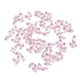 thumbnail image 1 of 100x cuentas de cristal de cristal facetado encanto colgantes perforados bricolaje artesanía rosa, 1 of 5