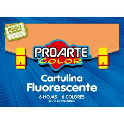 Cartulina Fluorescente  Proarte
