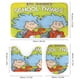 thumbnail image 3 of Dr Seuss-theme 4-Piece Shower Curtain Set with Rugs, Waterproof Bathroom Decor Set Includes Bath Mat, U-Shaped Rug, Toilet Lid Cover and Curtain with Hooks, 3 of 6