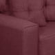 thumbnail image 3 of Sofa Versa 2 Cuerpos Tela Burdeo, 3 of 5