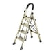 thumbnail image 1 of Escalera De Aluminio Dorada 4 Escalones By LuBabycas, 1 of 8