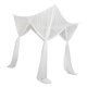 thumbnail image 3 of Dosel De Cama Con 4 Postes Esquineros Elegante Tienda De Campaña De Malla Para Habitación Infantil Y Hogar, 3 of 5