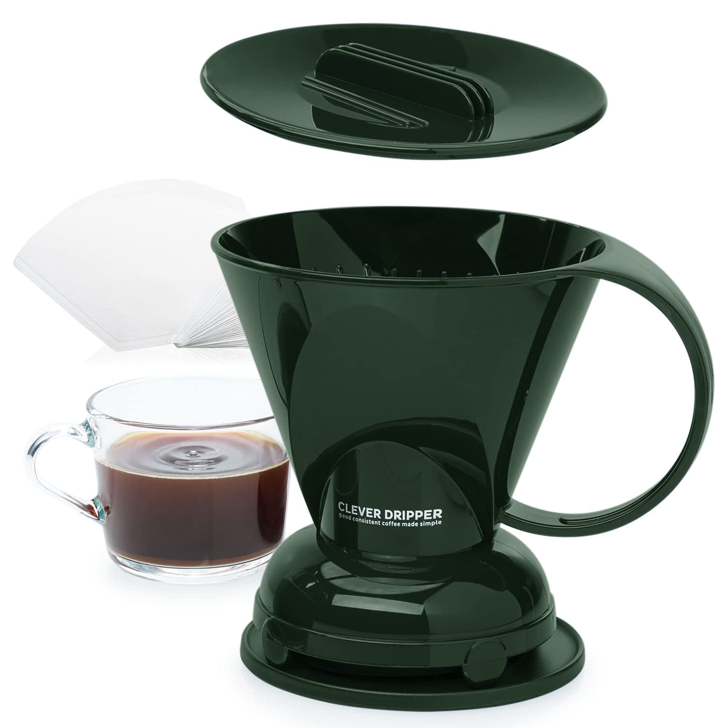 Cafetera Clever Large 530 Ml Plástico Libre De Bpa