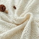 thumbnail image 2 of Manta tejida king beige trenzada, 2 of 2