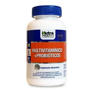 Multivitamínico + Probióticos 60 Comp Nutrapharm