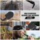 thumbnail image 3 of Pala plegable de supervivencia iunio de grado militar con pico, 3 of 8