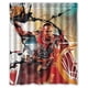 thumbnail image 1 of Cortina de ducha de Michael Jordan, juego de cortinas de baño con ganchos, tamaño 60 x 72 pulgadas, 1 of 3