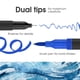 thumbnail image 4 of Set de marcadores acuarelables DENKSY de 120 piezas a base de agua con punta pincel y punta fina, 4 of 8
