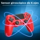 thumbnail image 4 of Mando inalámbrico compatible con PS4/Slim/Pro y PC, joystick para juegos remotos, rojo, 4 of 6