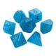 thumbnail image 1 of Juego De Dados Poliédricos De 7 Piezas Juego De Dados Para Fiesta Juego De Mesa Juego De Cartas Juego Azul Claro, 1 of 5