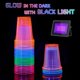 thumbnail image 3 of Lilymicky 100 Pack 12 oz Plastic Cups, Assorted Neon Glow Party Cups, 3 of 3