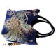 thumbnail image 2 of bordado de pavo real hecho a mano étnico bolsa de hombro bolsas de las mujeres - azul oscuro, 2 of 5