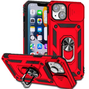 Estuche Gangxun Para Iphone 14, Soporte Giratorio 360°, Estilo Mecánico Y Magnético