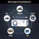 thumbnail image 2 of Proyector Profesional DR.J 4K Full HD con Conectividad 5G/Wifi y Bluetooth, Ideal para Exteriores - Pantalla de 100" Incluida, 2 of 8