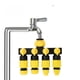 thumbnail image 3 of Divisor Manguera 4 Salidas RoseFlower Adaptador Grifo Riego, 3 of 5