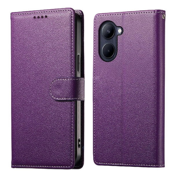 Funda para FOXDOCK Realme C33– Cuero Premium, 3 ranuras para tarjetas, Protección contra impactos