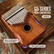 thumbnail image 2 of Piano Kalimba Thumb MIFOGE 17 teclas de madera de caoba con funda, 2 of 9