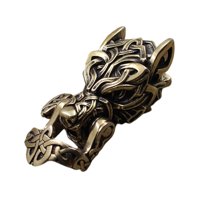 Ioensy - Paracord Pulsera Hebilla Centro De Mesa Fácil De Usar Para Acampar Viajar Lobo