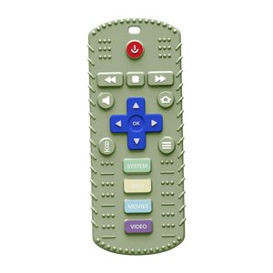 Magideal - Bebé Dentición Bebé Mano Mordedor Juguete Masticar Juguete Para Niños Pequeños Verde