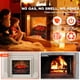 thumbnail image 5 of Chimenea Eléctrica Con Inserción De Troncos Calentador Remoto Infrarrojo De 1800 W, 5 of 7