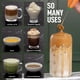 thumbnail image 3 of Máquina de espuma portátil Milk Frother Zulay Milk Boss, naranja/verde, 3 of 8