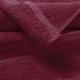 thumbnail image 2 of Paños de Algodón BOUTIQUO Pack de 12 30 × 30 cm Color Burdeos, 2 of 6