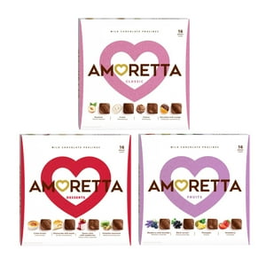 Mieszko - Pack 3 Sabores Estuches Pralines Amoretta