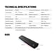 thumbnail image 4 of Barra de Sonido Fantech BS162 GROOVE BAR PRO Black TWS, 4 of 4