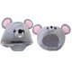 thumbnail image 3 of Gray Mouse Headgear Girls Boys Regalo Para Disfraces Cosplay 28X24cm + 30x43cm, 3 of 5