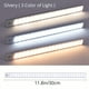 thumbnail image 1 of 1pc LED Motion Sensor Cabinet Light, Under Counter Closet Lighting, Wireless Magnetic USB Rechargeable Kitchen Night Lights, Battery Powered Operated Light For Wardrobe Closets Cabinet Cupboard Stair, 1 of 3