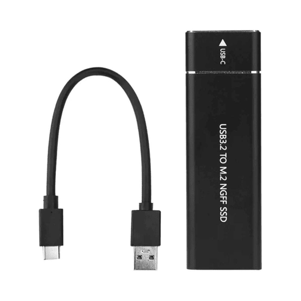 Genérico - Case Cofre Externo Disco Ssd M.2 Sata Ngff Usb C A Usb 3.0