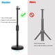 thumbnail image 4 of Soporte para Webcam Khazylorr Ajustable de 47 cm con Soporte para Teléfono, 4 of 7