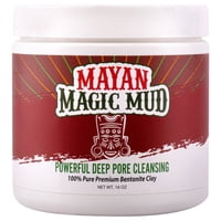 Mayan Magic Mud - Potente Arcilla De Caolín Blanca Para Limpieza Profunda De Poros De Para Unisex - Limpiador De 16 Oz