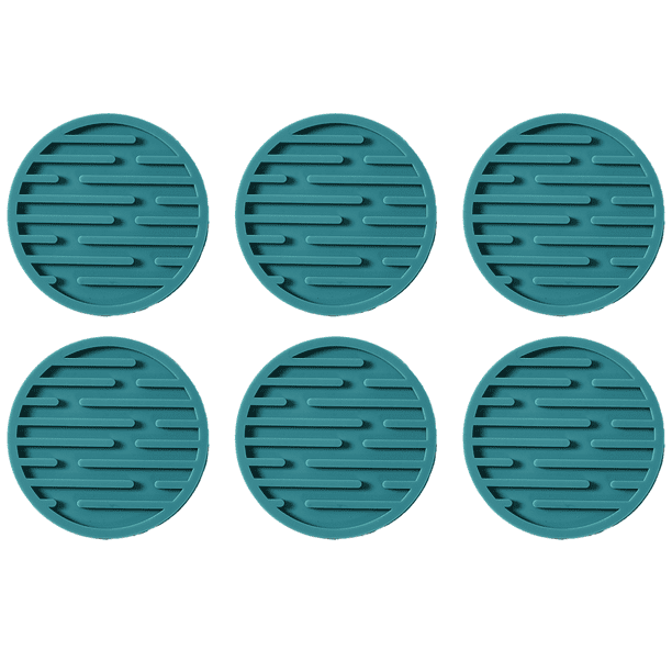 Posavasos para mesa de café, posavasos absorbentes con soporte, posavasos para tazas