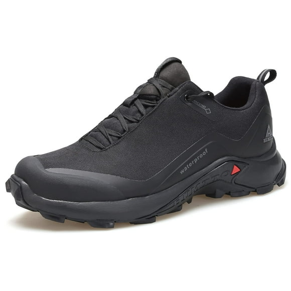 Zapatillas de senderismo HUMTTO para hombre, todo terreno, impermeables, color negro 11.5
