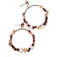 thumbnail image 1 of Aros Plata Piedras Mineral Beige, 1 of 3