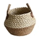 thumbnail image 5 of Cestas de almacenamiento tejidas de estilo nórdico, cesto de ropa Cesta tejida decorativa Misceláneas Organizador Cesta Cesta para macetas, para sala Marrón M, 5 of 5
