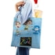 thumbnail image 4 of Cartera de Tela Chalkzone Estampado de Lienzo 35 x 40 cm, 4 of 6