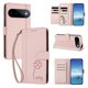 thumbnail image 2 of Funda Cartera Trébol para Google Pixel 11 Pro con Ranuras Tarjetas y Carga Inalámbrica Rosa, 2 of 6