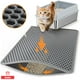 thumbnail image 1 of Alfombra Atrapa Arena De Gatos Tapete Arenero Michis 60x45cm Gris, 1 of 9