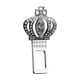 thumbnail image 3 of Clips para cinturón de seguridad con diamantes de imitación, compactos, portátiles y cómodos, para ajustar el cinturón de seguridad del coche., 3 of 8