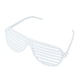 thumbnail image 1 of Gafas de sol Fun Express Shutter Shades, color blanco, 12 unidades, 1 of 1