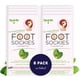 thumbnail image 1 of SpaLife Foot Sockies Cuidado Suavizante (8 unidades) Menta verde y árbol de té, 1 of 7