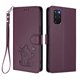 thumbnail image 1 of Carcasa Billetera de Cuero Sintético para Samsung Galaxy S20 Plus, Morado Oscuro, 1 of 6