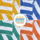 thumbnail image 3 of Toalla de playa Utopia Towels Cabana Stripe, 100% algodón, 76 x 152 cm, paquete de 4, 3 of 8