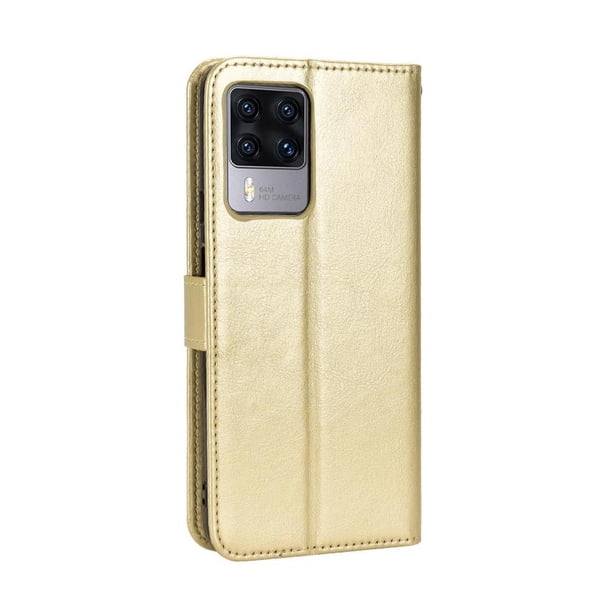 Funda tipo libro para Cubot X50, cartera todo‑en‑uno, funda multifuncional con tarjetero y correa de muñeca desmontable