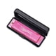 thumbnail image 1 of Órgano De Boca Material Didáctico Portátil Armónica De 10 Agujeros Para Etapa De Viaje Familia Rosa, 1 of 2