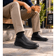 thumbnail image 5 of Zapato de Cuero Nardo Negro London Adixt, 5 of 6