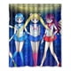 thumbnail image 1 of Cortina de ducha de Sailor Moon, juego de cortina de baño con ganchos, tamaño 60 x 72 pulgadas, 1 of 3
