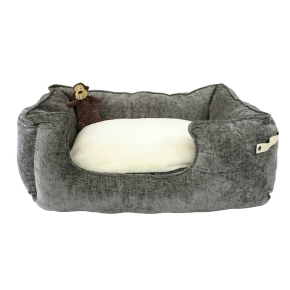 Cama Diana Deluxe Gris L Dog Republic